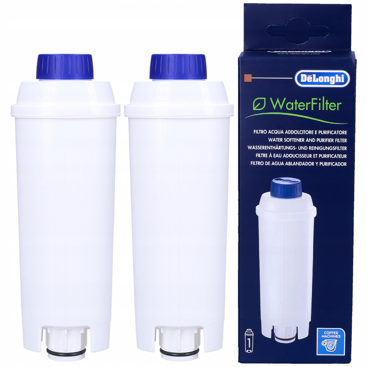 2 x Filtre do kávovaru Delonghi SER3017 DLS C002
